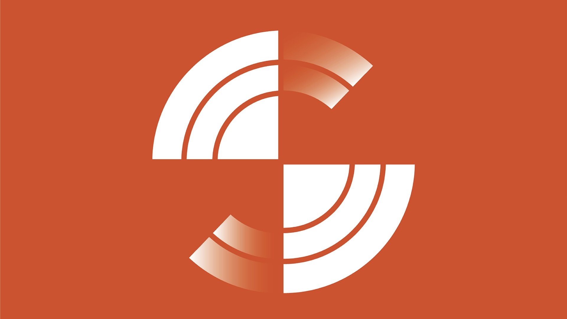 The C-suite Pitch Pilot Brand Logo in white on an orange background